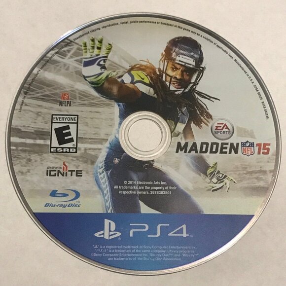 PS4 Madden NFL 15 PlayStation 4 - Picture 1 of 1